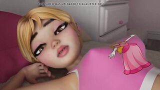 This 3D adult cartoon shows some horny shemales in action